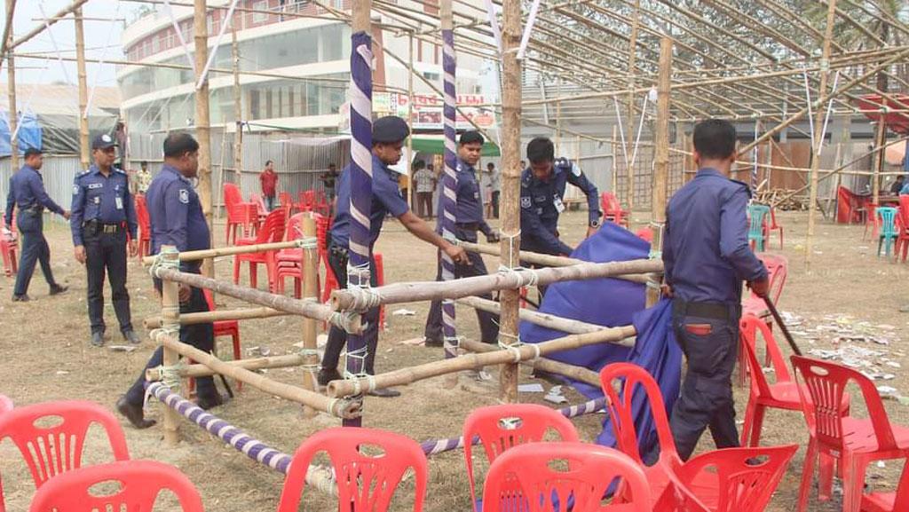 জুয়া চালুর অভিযোগে জামালপুরে ফাল্গুন মেলা বন্ধ করল পুলিশ  