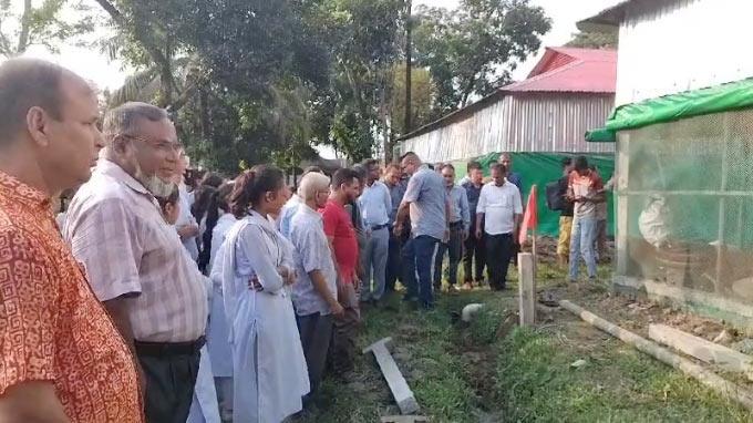 জগন্নাথপুরে প্রশাসনের হস্তক্ষেপে বিদ্যালয়ের দখলি জমি উদ্ধার