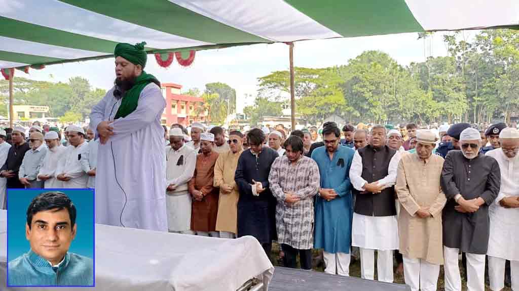 মায়াপুত্র দিপু চৌধুরীর জানাজায় লাখো মুসল্লির ঢল