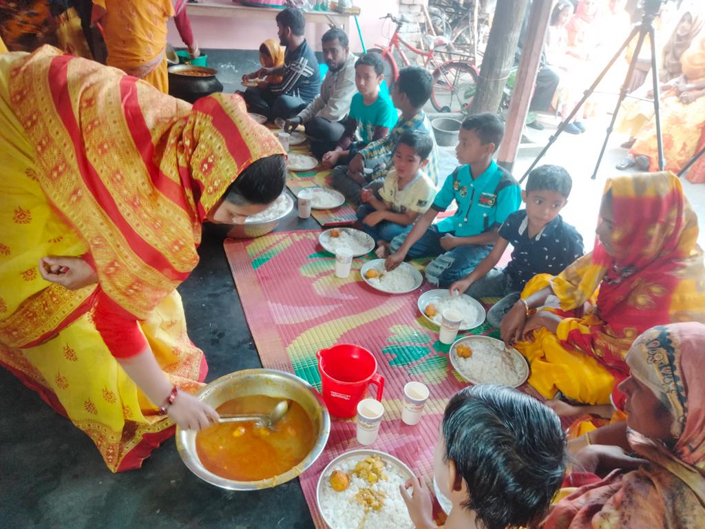 পোসালু উৎসবে নতুন চালের হরেক খাবার