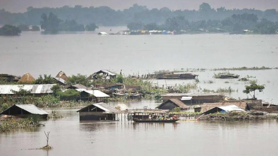 তৃতীয় দফা বন্যায় বিপর্যস্ত আসাম