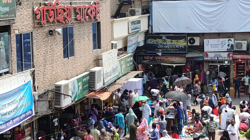 গাউছিয়া মার্কেট ফের ঝুঁকিপূর্ণ ঘোষণা, ফায়ার সার্ভিসের ২০ সুপারিশ