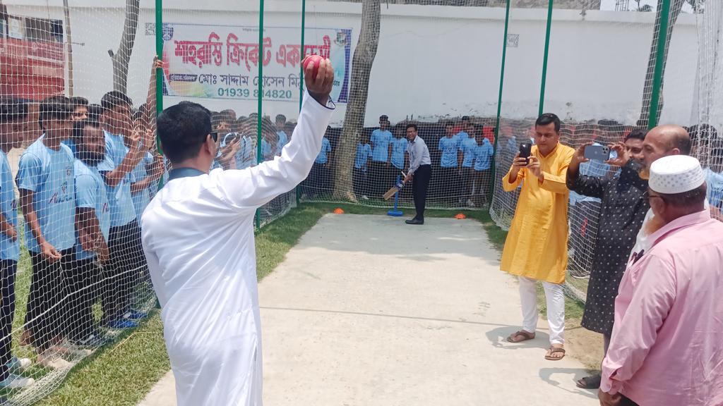 শাহরাস্তি ক্রিকেট একাডেমির ট্যালেন্ট হান্ট কার্যক্রম শুরু