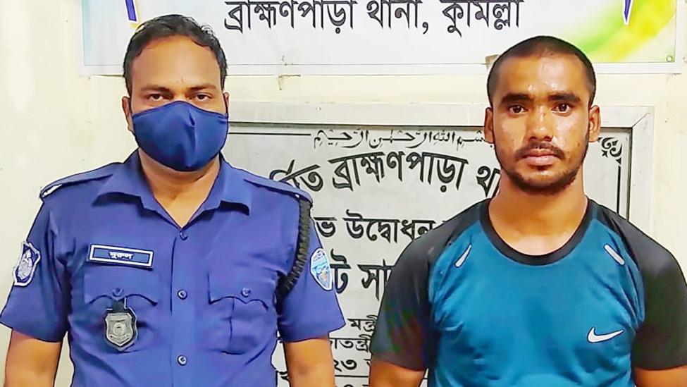 ব্রাহ্মণপাড়ায় ১২০০ পিস ইয়াবাসহ এক যুবক গ্রেপ্তার