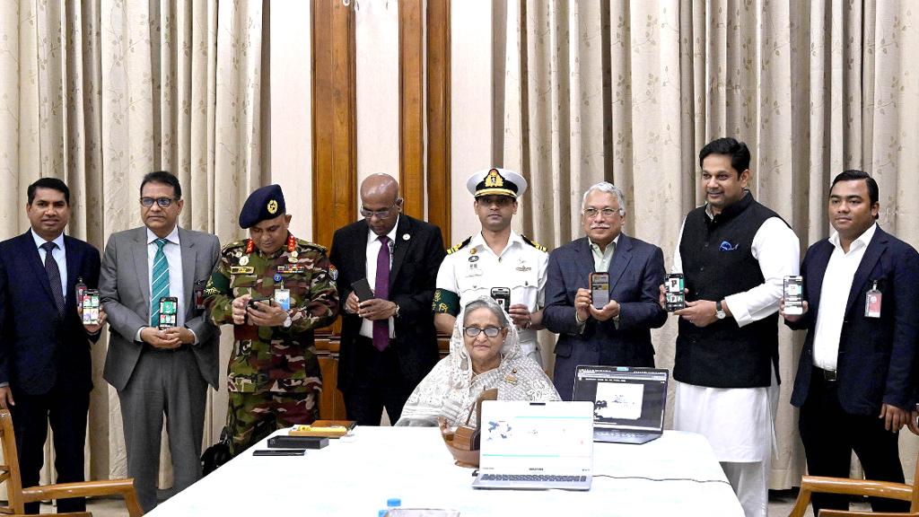 ‘বঙ্গবন্ধু’ অ্যাপ উদ্বোধন করলেন প্রধানমন্ত্রী 