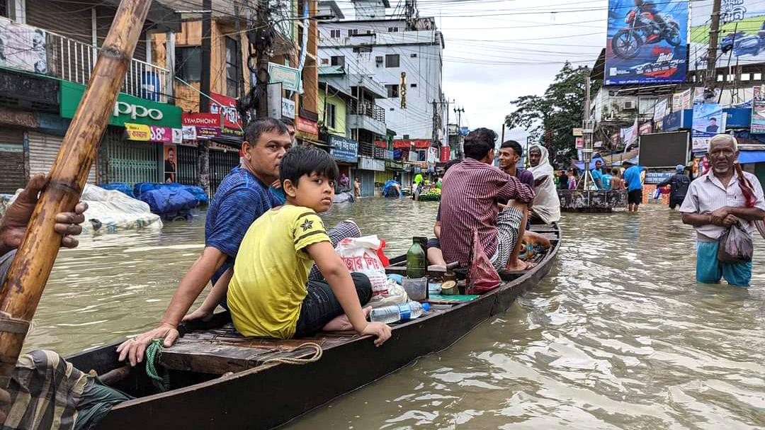 সুনামগঞ্জে বন্যা পরিস্থিতির অবনতি