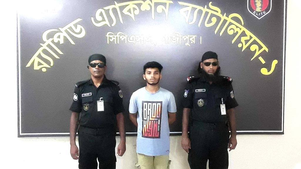 রংপুর থেকে অপহৃত কিশোরী শ্রীপুরে উদ্ধার, গ্রেপ্তার তরুণ