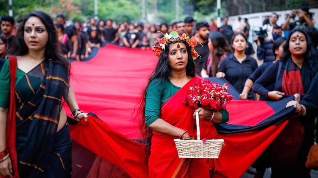 শহীদদের স্মরণে আজ প্রাচ্যনাটের লালযাত্রা