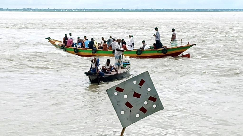 চাঁদপুরে পদ্মা-মেঘনা নদীর পানি বেড়েছে, ৭১ মিলিমিটার বৃষ্টিপাত রেকর্ড