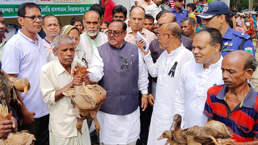 দেশের উন্নয়নের গতি কেউ থামাতে পারবে না: খাদ্যমন্ত্রী