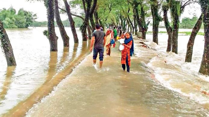 সিলেটে আবারও বন্যার আশঙ্কা