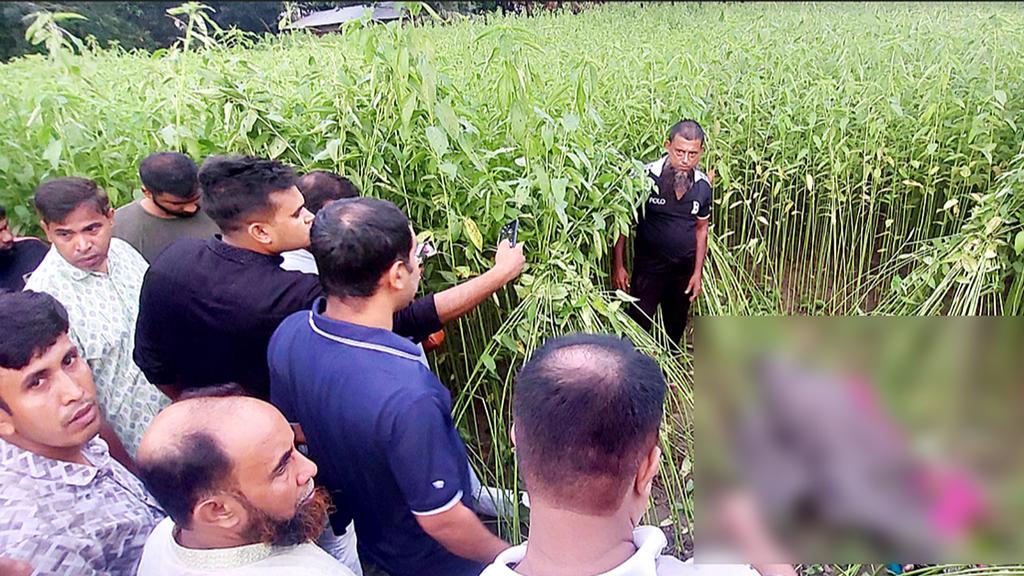 ভাঙ্গায় পাটখেত থেকে কিশোরীর বিবস্ত্র মরদেহ উদ্ধার