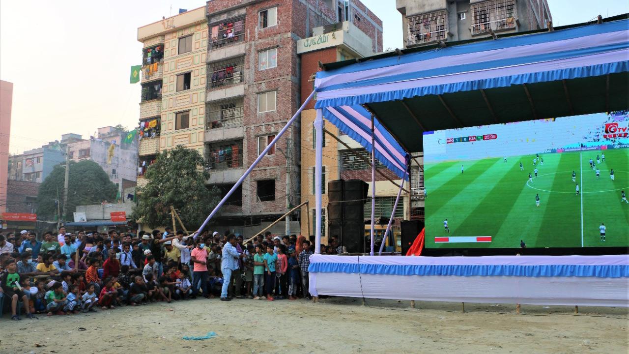 বিশ্বকাপের সব খেলা বড় পর্দায় দেখাবে ডিএনসিসি