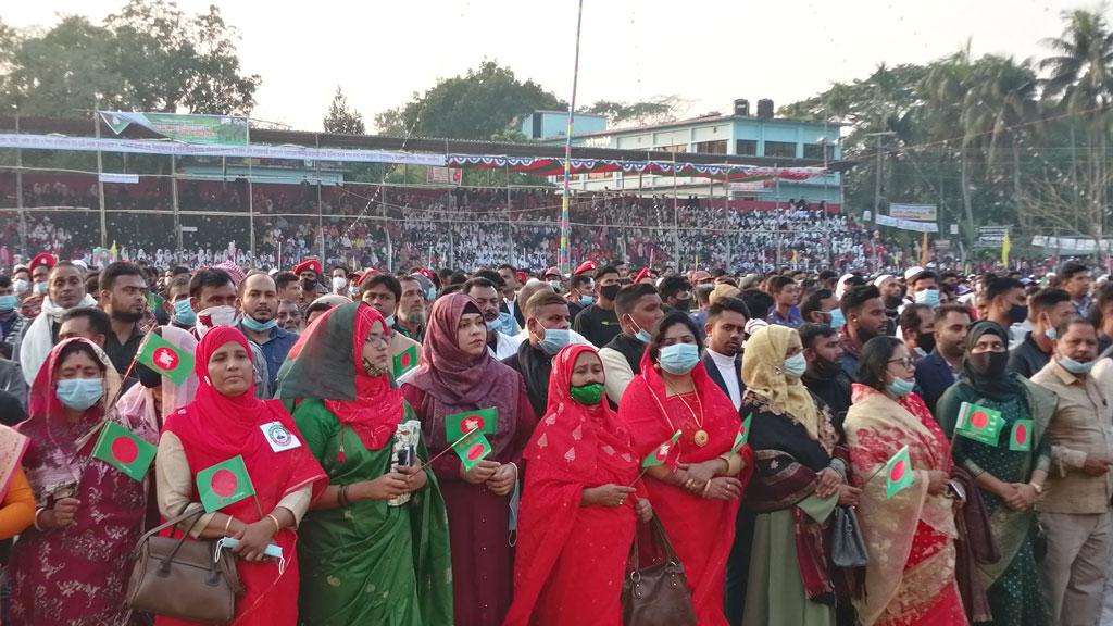 সংবর্ধনা পেলেন দেড় হাজার বীর মুক্তিযোদ্ধা