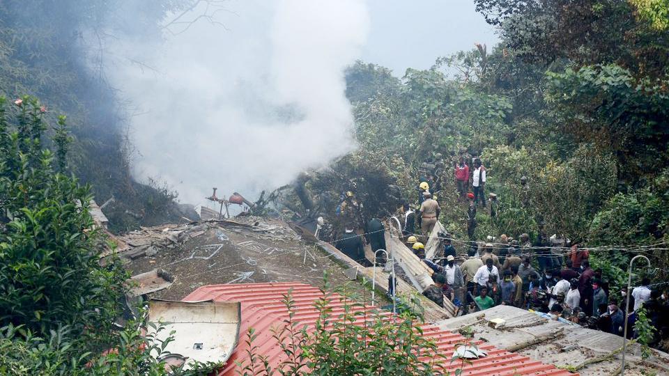 ভারতে হেলিকপ্টার দুর্ঘটনার তদন্ত শুরু