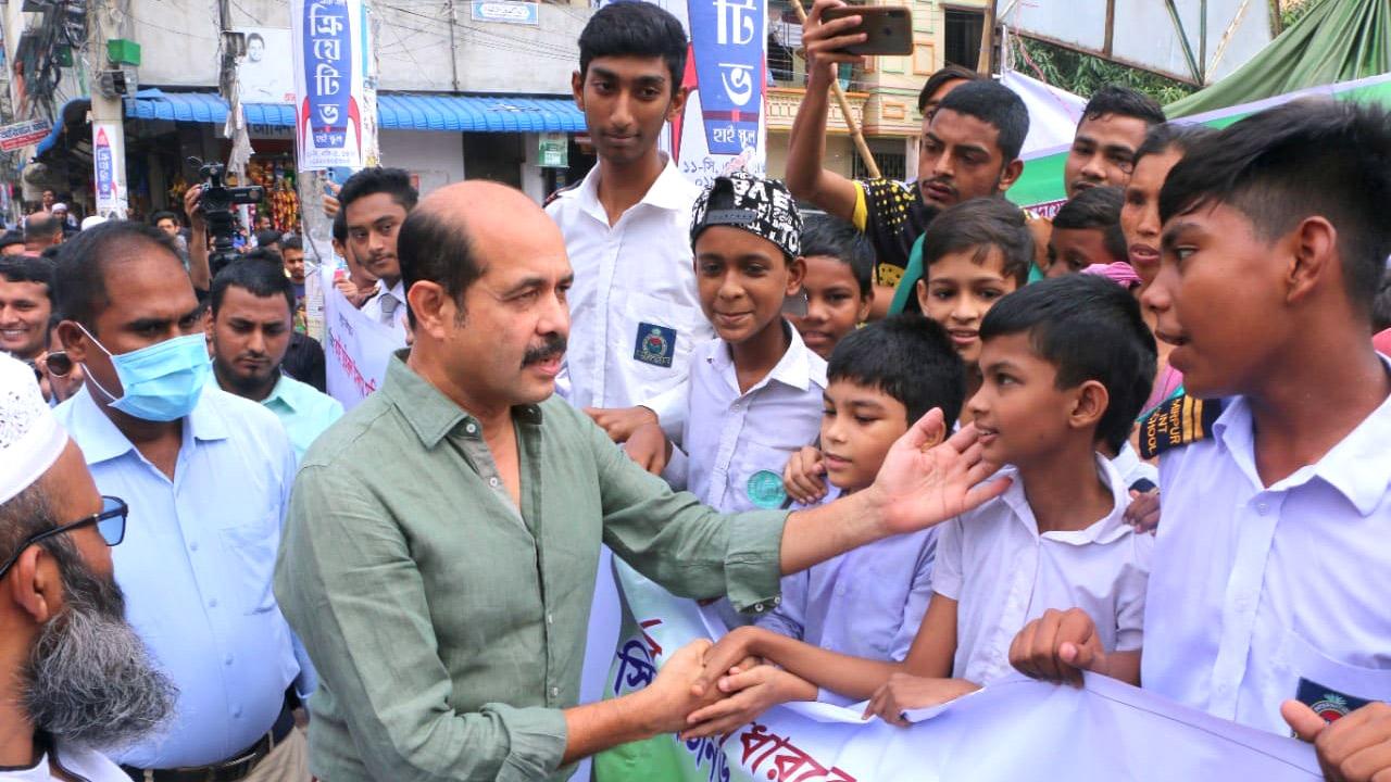 মিরপুরের প্যারিস রোডের বেদখল মাঠ উদ্ধারে ঘোষণা ডিএনসিসি মেয়রের