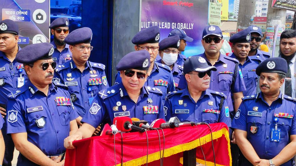 যানবাহনের চাপ মোকাবিলার জন্য আমরা প্রস্তুত: আইজিপি