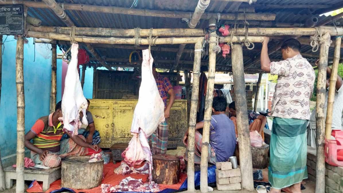 স্বাস্থ্য পরীক্ষা ও ছাড়পত্র ছাড়াই জবাই হচ্ছে গবাদিপশু