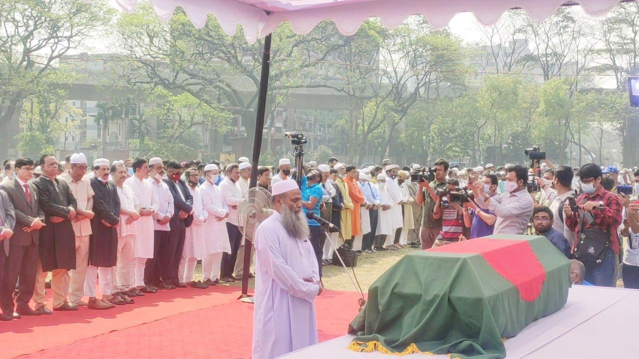 সাহাবুদ্দীন আহমদের দ্বিতীয় জানাজা সম্পন্ন