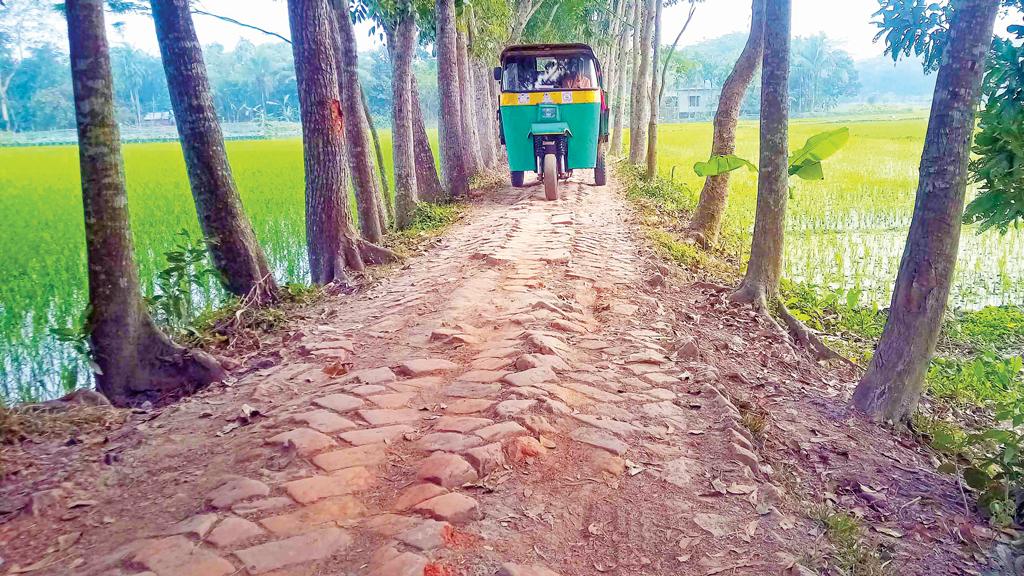 দেড় কিলোমিটার বেহাল রাস্তা, ভোগান্তি চরমে