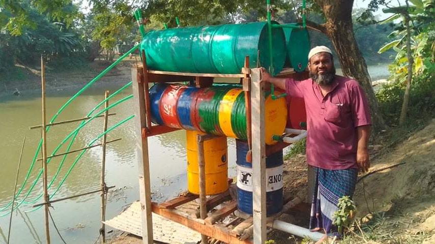 জ্বালানি নয়, বাতাসে চলবে হাদিসের সেচযন্ত্র