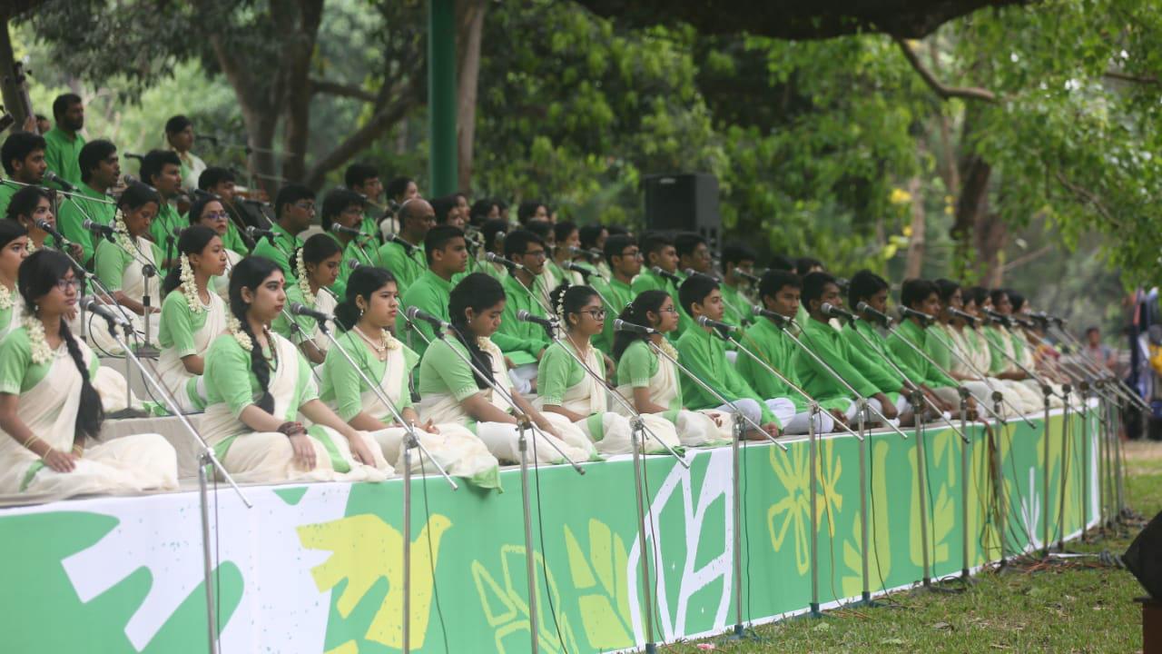 বর্ষবরণে পুরোনো রূপে রমনার বটমূল