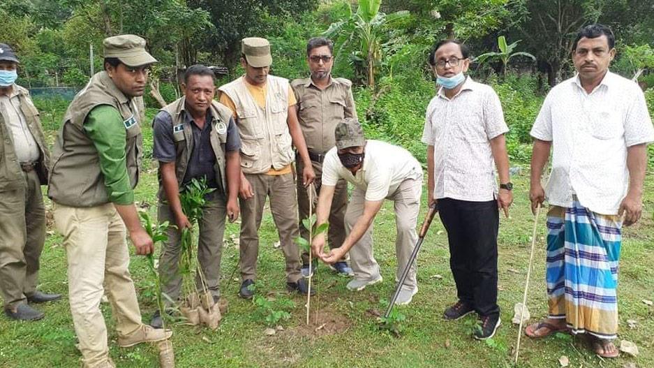 ভালুকায় ২ কোটি টাকা মূল্যের বনভূমি উদ্ধার