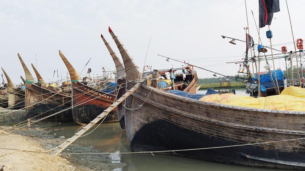 নিষেধাজ্ঞা শেষ, সাগরে ছুটছেন হাতিয়ার জেলেরা