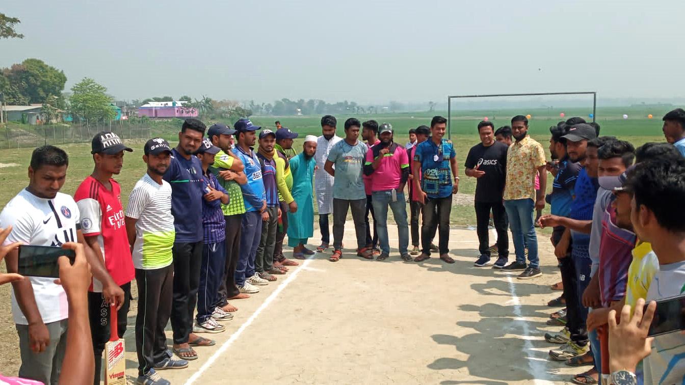 তাড়াইলে শুরু বঙ্গবন্ধু ক্রিকেট টুর্নামেন্ট