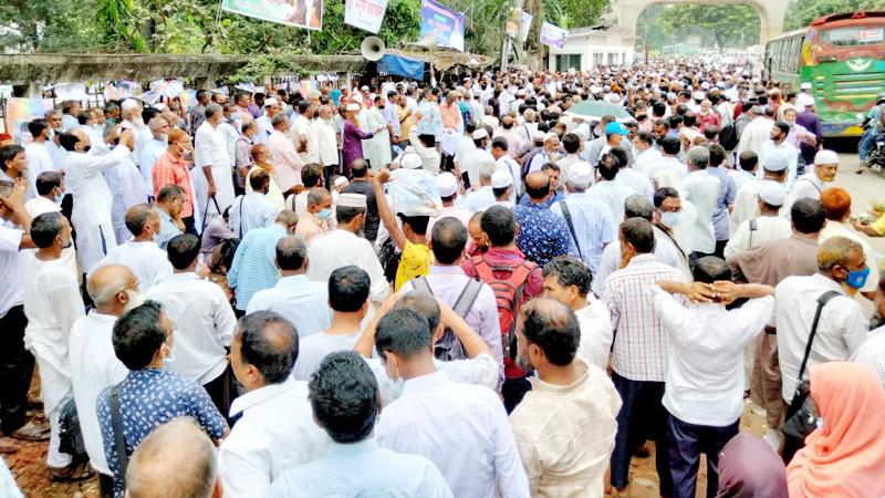 ‘জীবনের শেষ সমাবেশের’ ডাক দিয়েছেন ৪৮ হাজার প্রাথমিক শিক্ষক