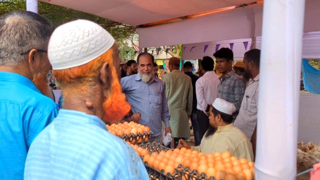 রমজান উপলক্ষে নরসিংদীতে নিত্যপণ্যের সাশ্রয়ী বাজার