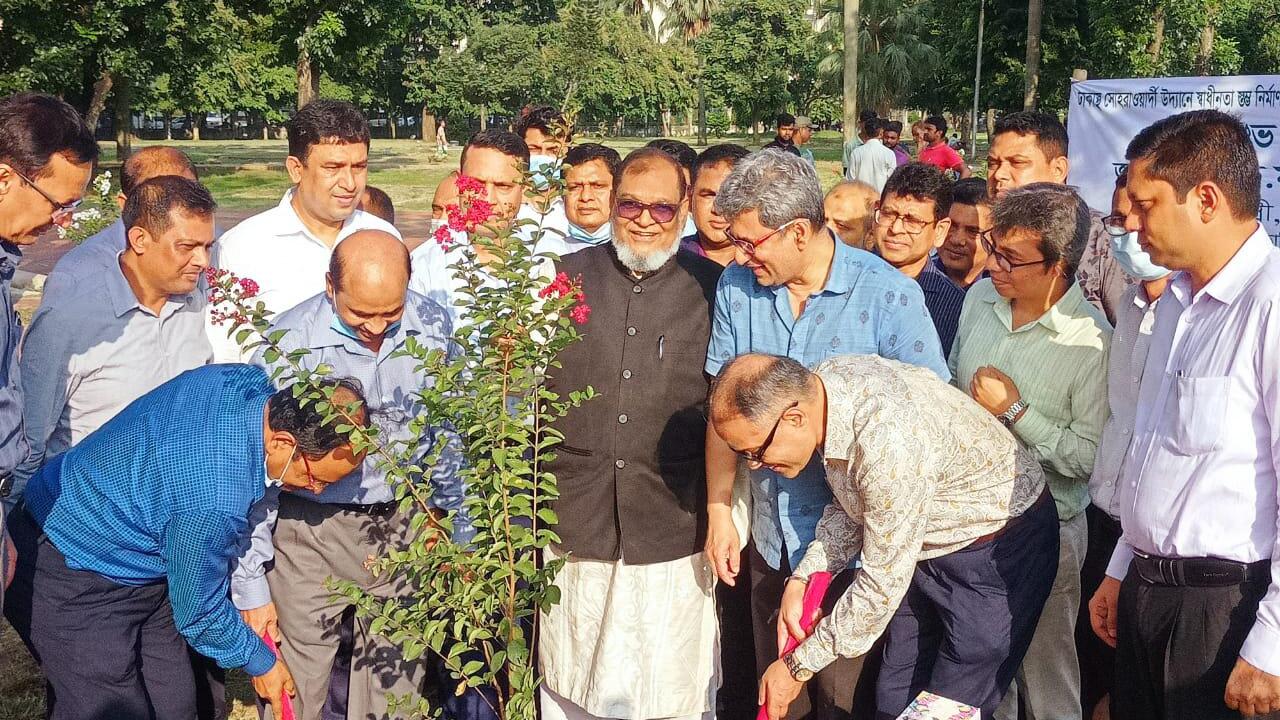 সোহরাওয়ার্দী উদ্যানে ৫ হাজার গাছ লাগানো হবে: মোজাম্মেল হক