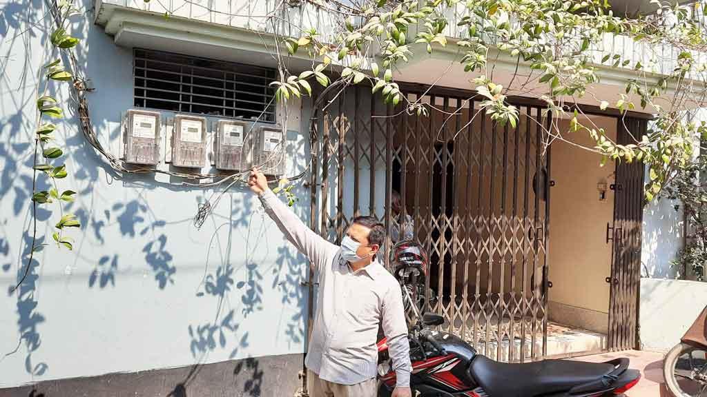 সৈয়দপুরে বৈদ্যুতিক সংযোগের সার্ভিস তার চুরির হিড়িক