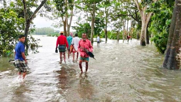 নিম্নাঞ্চলে আবার বন্যার শঙ্কা