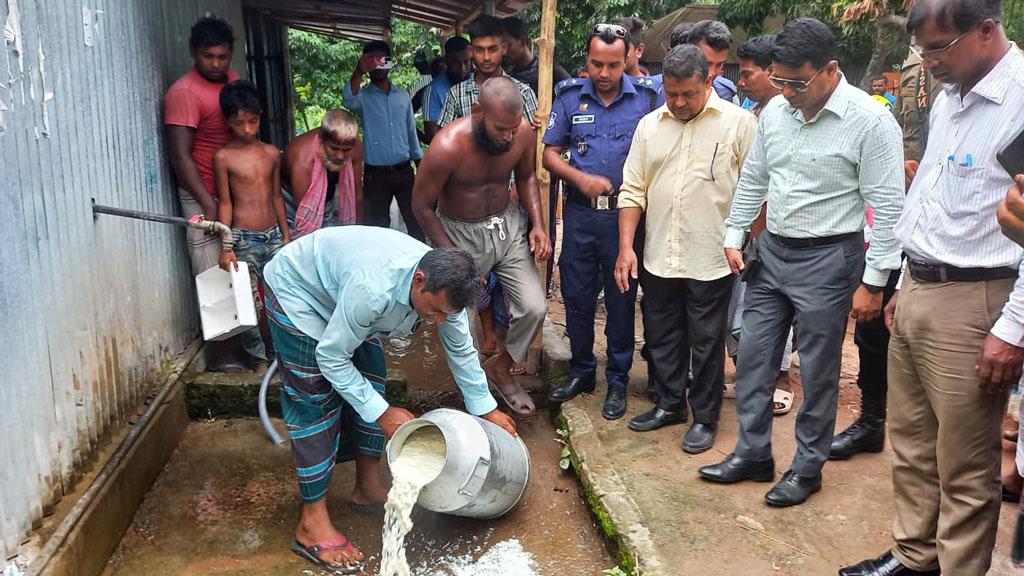 দুধে ক্ষতিকর কস্টিক সোডা মেশানোর দায়ে প্রাণের এজেন্টকে অর্থদণ্ড