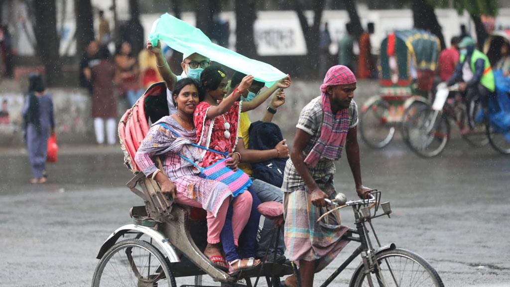 আজ ৪ বিভাগে বৃষ্টির আভাস দিল অধিদপ্তর