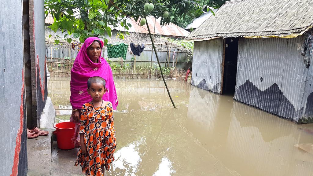 ডিমলায় কয়েকটি চর প্লাবিত পানিবন্দী ৩ শতাধিক পরিবার