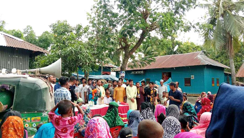 ছেলের বিরুদ্ধে ভোট করলে ইউনিয়নে উন্নয়ন ঠেকিয়ে দেওয়ার হুমকি এমপিপত্নীর