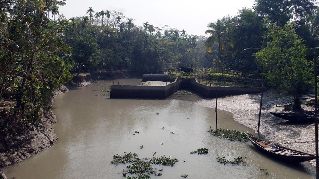 জোয়ারের পানিতে ফসলের ক্ষতি