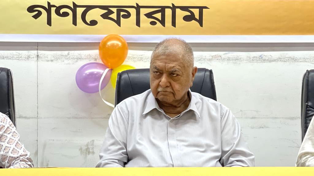 বর্তমান কঠিন অবস্থা থেকে মুক্তির একমাত্র উপায় ঐক্যবদ্ধ আন্দোলন: ড. কামাল