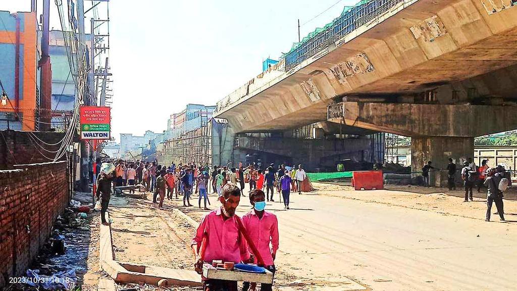 গাজীপুরে পুলিশের সঙ্গে সংঘর্ষে আহত পোশাকশ্রমিকের মৃত্যু