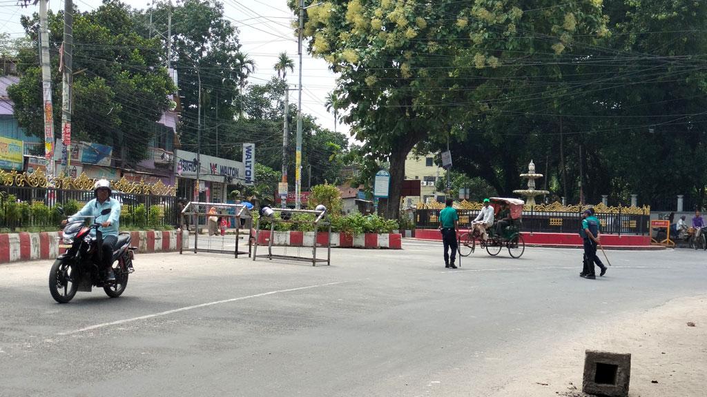 রংপুরে আইনশৃঙ্খলা বাহিনীর তৎপরতায় বের হয়নি ‘মার্চ ফর জাস্টিস’