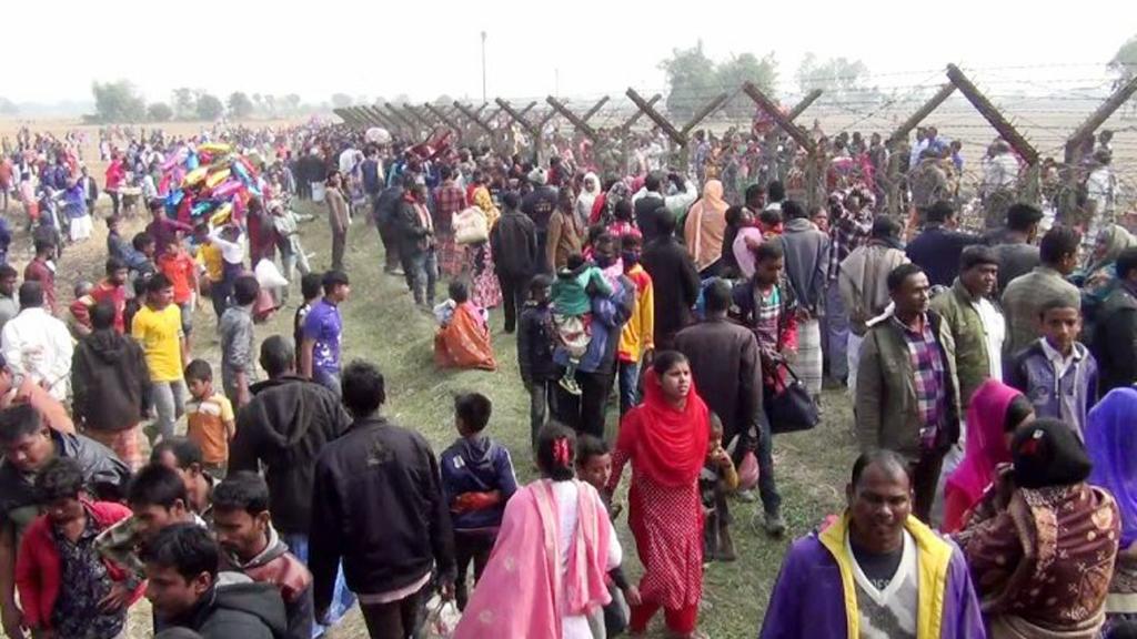 নাতিকে ছুঁতে না পারলেও দেখে শান্তি গণেশের