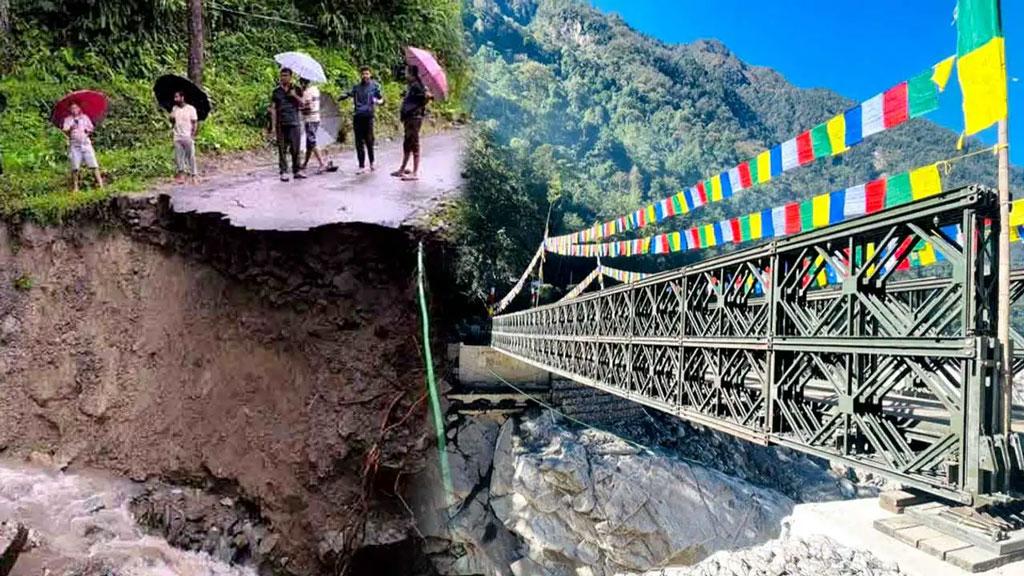 ভারী বর্ষণে সিকিমে ভূমিধস: নিহত ৬, দেড় হাজার পর্যটক আটকা