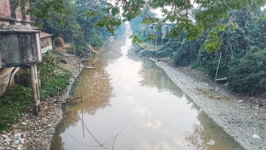 ধোবাউড়ায় অস্তিত্বসংকটে ১০ নদ-নদী