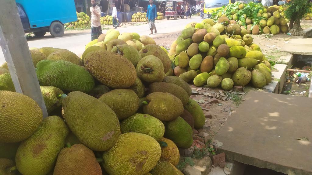 মানিকছড়িতে পাইকার সংকটে কাঁঠাল বাজার, শঙ্কিত কৃষক