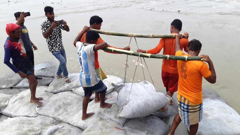 তিস্তার পানি বিপৎসীমার নিচে বন্যা পরিস্থিতির উন্নতি